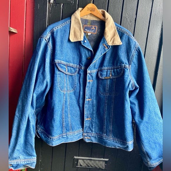 Roughrider Mustang Blanket Lined Denim Jacket - Picture 3 of 5